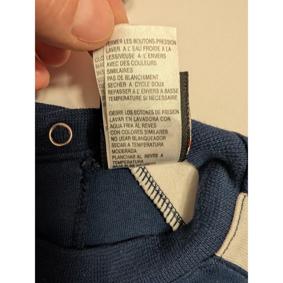 Nike Boston Red Sox MLB Navy Romper Jersey 1 PC Infant Size 18 Months Baseball - Picture 8 of 8